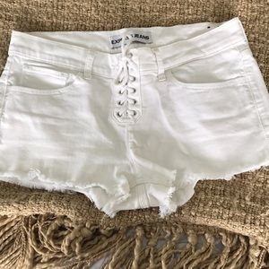 White shorts
